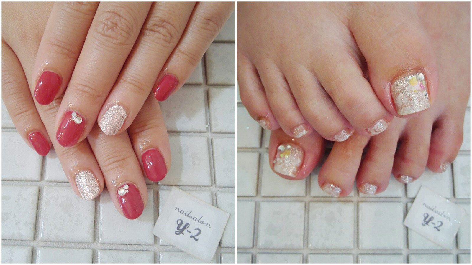シンプルハンド&フットデザイン【nailsalony-2】
